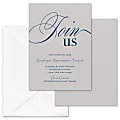 Custom Shaped Event Invitations With Envelopes, Elegant Rendezvous, 5" x 7", Box Of 25 Invitations