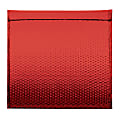 Office Depot® Brand Glamour Bubble Mailers, 17-1/2"H x 16"W x 3/16"D, Red, Pack Of 48 Mailers