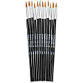 CLI Size 4 Water Color Pointed Brushes - 1 Brush(es) - No. 4 Hardwood - Aluminum Ferrule 1 thumbnail image