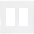 Insteon 2422-232 Screwless Wall Plate - Double Gang, White 1 thumbnail image
