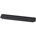 Sanus Component Series 1RU Rack Blank Panel - Flanged Blank Panel - Black - Steel - Black Powder Coat - 1U Rack Height - 19.1" Width 1 thumbnail image