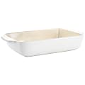 Crock-Pot Artisan 5.6-Quart Rectangular Stoneware Bake Pan, Cream 1 thumbnail image
