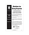 ComplyRight™ State Specialty Poster, Notice To Employees State Contracts, English, Rhode Island, 11" x 17"