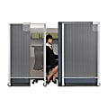 Quartet® Workstation Privacy Screen, Silver 1 thumbnail image