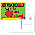 Top Notch Teacher Products Welcome To Our Class Postcards, 4 1/2" x 6", Multicolor, 30 Postcards Per Pack, Bundle Of 12 Packs