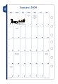 Day-Timer® Charles Wysocki Americana Planner Refill, Daily, 5-1/2" x 8-1/2", January to December 2020 1 thumbnail image