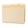 Smead® 1/3-Cut 2-Ply SuperTab® File Folders, Letter Size, Manila, Box Of 100 1 thumbnail image