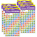 Trend superShapes Stickers, Happy Books, 800 Stickers Per Pack, Set Of 6 Packs 1 thumbnail image