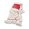 Boardwalk® Super Loop Wet Mop Head, Large, White