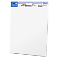Sparco 80% Recycled Plain Self-Stick Easel Pads, 25" x 30", 30 Sheets, Carton Of 2