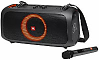 JBL PartyBox On-The-Go 100W Portable Party Speaker, Black 1 thumbnail image