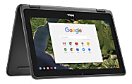 Dell™ Chromebook 3189 Laptop, 11.6" Touch Screen, Intel® Celeron® N3060, 4GB Memory, 32GB Solid State Drive, Chrome OS