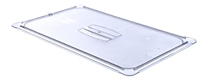 StorPlus Full-Size Plastic Handled Lids, 7/8"H x 12 7/8"W x 20 3/4"D, Clear, Pack Of 6 1 thumbnail image