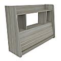 Inval Floating 44"W Wall-Mounted Laptop Computer Desk, Smoke Oak 1 thumbnail image