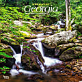 2024 BrownTrout Monthly Square Wall Calendar, 12" x 12", Georgia Wild & Scenic, January to December