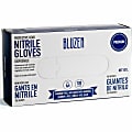 BLUZEN Extra-Strength Nitrile Gloves - 4 mil Thickness - Chemical Protection - Medium Size -  - NIT103MCT 1 thumbnail image