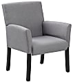 Boss Office Products Contemporary Guest Chair, Medium Gray