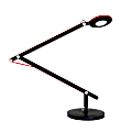 OttLite® LED Crane Desk Lamp, Adjustable Height, 38-1/2"H, Black