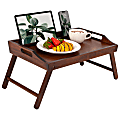 Rossie Home® Media Bed Tray, 2-5/8”H x 19-3/4"W x 2-5/8"D, Java 1 thumbnail image