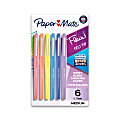 Paper Mate® Flair® Felt Tip Pens, Medium Point, Assorted, Special Edition Retro Accents, 6 Pack 1 thumbnail image