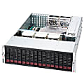 Supermicro SuperChassis SC936E16-R1200B Rackmount Enclosure - Rack-mountable - Black - 3U - 16 x Bay - 5 x Fan(s) Installed - 2 x 1200 W - ATX, EATX Motherboard Supported - 75 lb - 16 x External 3.5" Bay - 7x Slot(s)