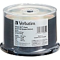 Verbatim DVD-R 4.7GB 8X UltraLife Gold Archival Grade with Branded Surface and Hard Coat - 50pk Spindle - 2 Hour Maximum Recording Time
