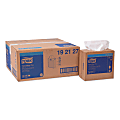 Tork® Multipurpose Paper Wipers, 9-1/4" x 16-1/4", White, 100 Sheets Per Box, Carton Of 8 Boxes 1 thumbnail image
