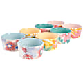 Spice By Tia Mowry Goji Blossom 8-Piece Stoneware Ramekin Set, 6.5 Oz, Assorted Colors 1 thumbnail image