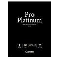 Canon® Photo Paper Pro Platinum, Letter Size (8 1/2" x 11"), 80 Lb, Pack Of 20 Sheets 1 thumbnail image