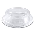 World Centric® PLA Cold Cup Lids, Dome Style, Fits 2 Oz Portion Cups And 9 Oz to 24 Oz Cups, Clear, Carton Of 1,000 Lids 1 thumbnail image