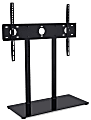 Mount-It! MI-846 Tabletop TV Stand For TVs Up To 60", 31"H x 24"W x 11"D, Black
