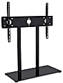 Mount-It! MI-846 Tabletop TV Stand For TVs Up To 60", 31"H x 24"W x 11"D, Black 1 thumbnail image