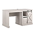 Ameriwood Home Knox County Single Pedestal Computer Desk, 52"W, White
