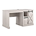 Ameriwood Home Knox County Single Pedestal Computer Desk, 52"W, White 1 thumbnail image