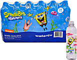 Spongebob Natural Spring Water, 16.9 oz, Pack of 24 Bottles