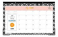 Blue Sky™ Dabney Lee Seashells Monthly Desk Pad Calendar, 17" x 11", July 2020 To June 2021, 118903    1 thumbnail image