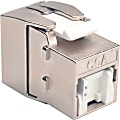 Tripp Lite Shielded Cat6a Keystone Jack with Dust Shutter, 180-Degree , Toolless, N238001SHTFA 1 thumbnail image