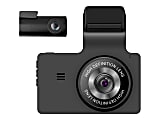 myGEKOgear by Adesso Orbit 956 4K Dual Dash Cam (Front 4K + Rear Full HD ) with GPS Logging, APP for Instant Video Access,Wide Angle View - 3" Screen - Front/Rear - Wireless - 2560 x 1440 Video - Black