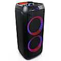 BeFree Sound Dual 8" Bluetooth Wireless Portable Party Speaker With Reactive Lights 1 thumbnail image