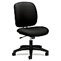 HON® ComforTask Chair, 23"W x 27-13/16"D x 39-3/16"H, Black