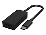 Microsoft Surface USB-C to DisplayPort Adapter - USB / DisplayPort adapter - 24 pin USB-C (M) to DisplayPort (F) - 6.3 in 1 thumbnail image