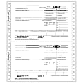 ComplyRight™ W-2 Tax Forms, Employee Copy B, C And 2, 3-Part, 8-1/2" x 11", Pack Of 100 Forms