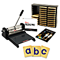 Ellison® Die-Cut Machine Starter Set, Prestige® Pro With Prestige® SureCut™ Block 4" Lowercase Letters 1 thumbnail image