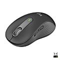 Logitech® Signature M650 L Full Size Wireless Mouse, Graphite