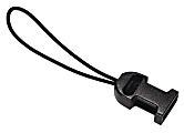 Ergodyne Squids 3133 Scanner Lanyard Loop Attachments, 3", Black, Pack Of 10 Attachments 1 thumbnail image