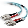 Belkin Fiber Optic Patch Cable - SC Male - SC Male - 6.56ft - Aqua 1 thumbnail image
