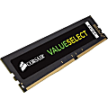 Corsair 16GB ValueSelect DDR4 SDRAM Memory Module - 16 GB (1 x 16GB) - DDR4-2133/PC4-17000 DDR4 SDRAM - 2133 MHz - CL15 - 1.20 V - 288-pin - DIMM