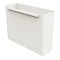 HON® Hot File Storage For Fuse Pedestal, Medium Size, 9 1/2" x 12 1/5" x 3 13/16", White 1 thumbnail image
