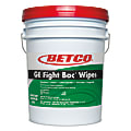 Betco® Big Bucket GE Fight Bac Wipes, Fresh Scent, 7" x 11", Bucket Of 1,500 Wipes
