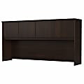 Bush Business Furniture Studio C 72"W Desk Hutch, Black Walnut, Standard Delivery